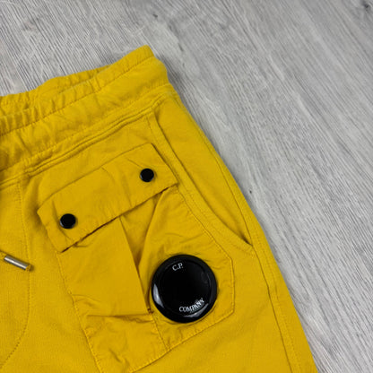 CP Company Junior Jersey Shorts - Golden Palm