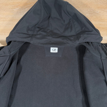 C.P. Company Shell-R Lens Hooded Parka in Black