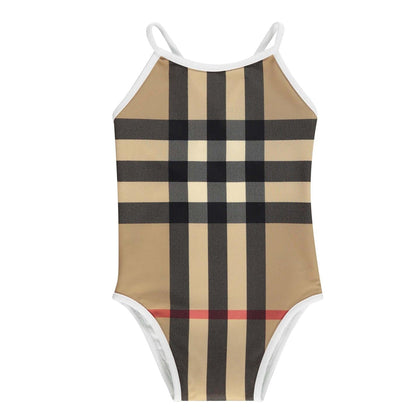 Girls Burberry House Check Costume