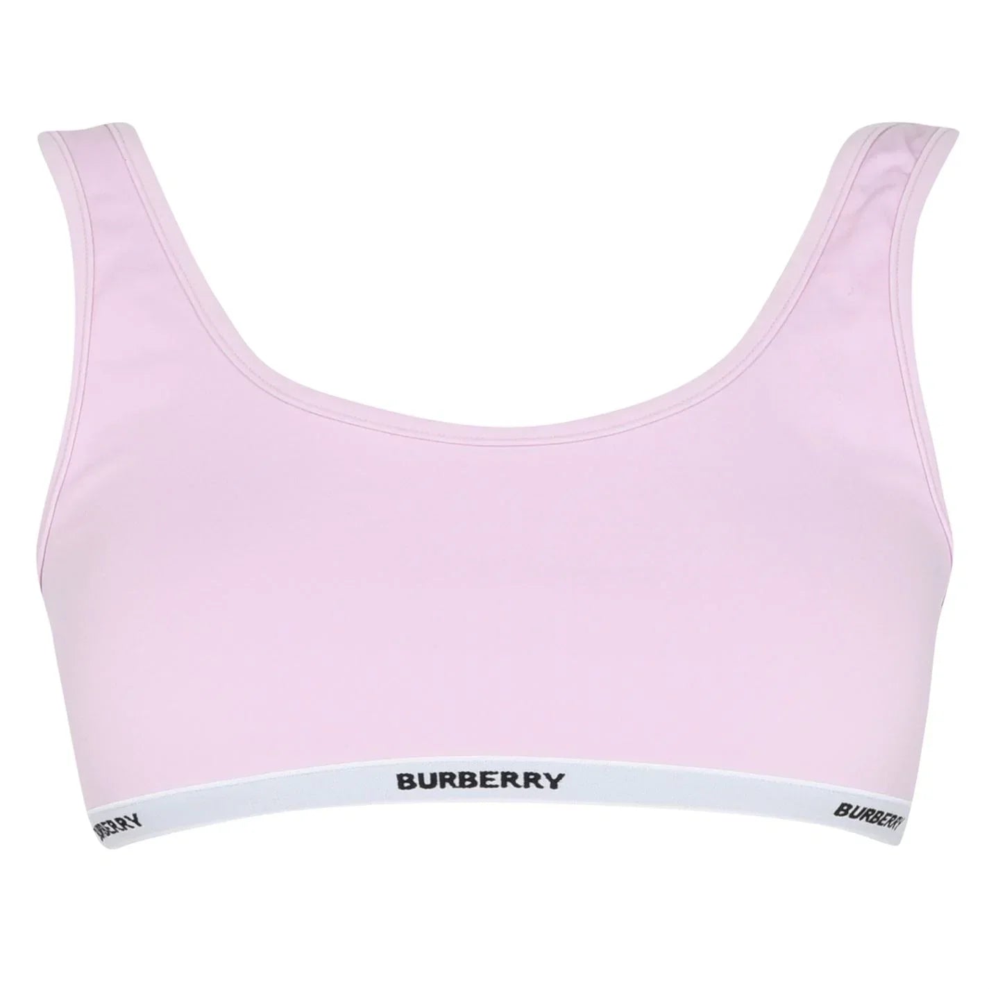 Womens Burberry Pink Logo Bikini