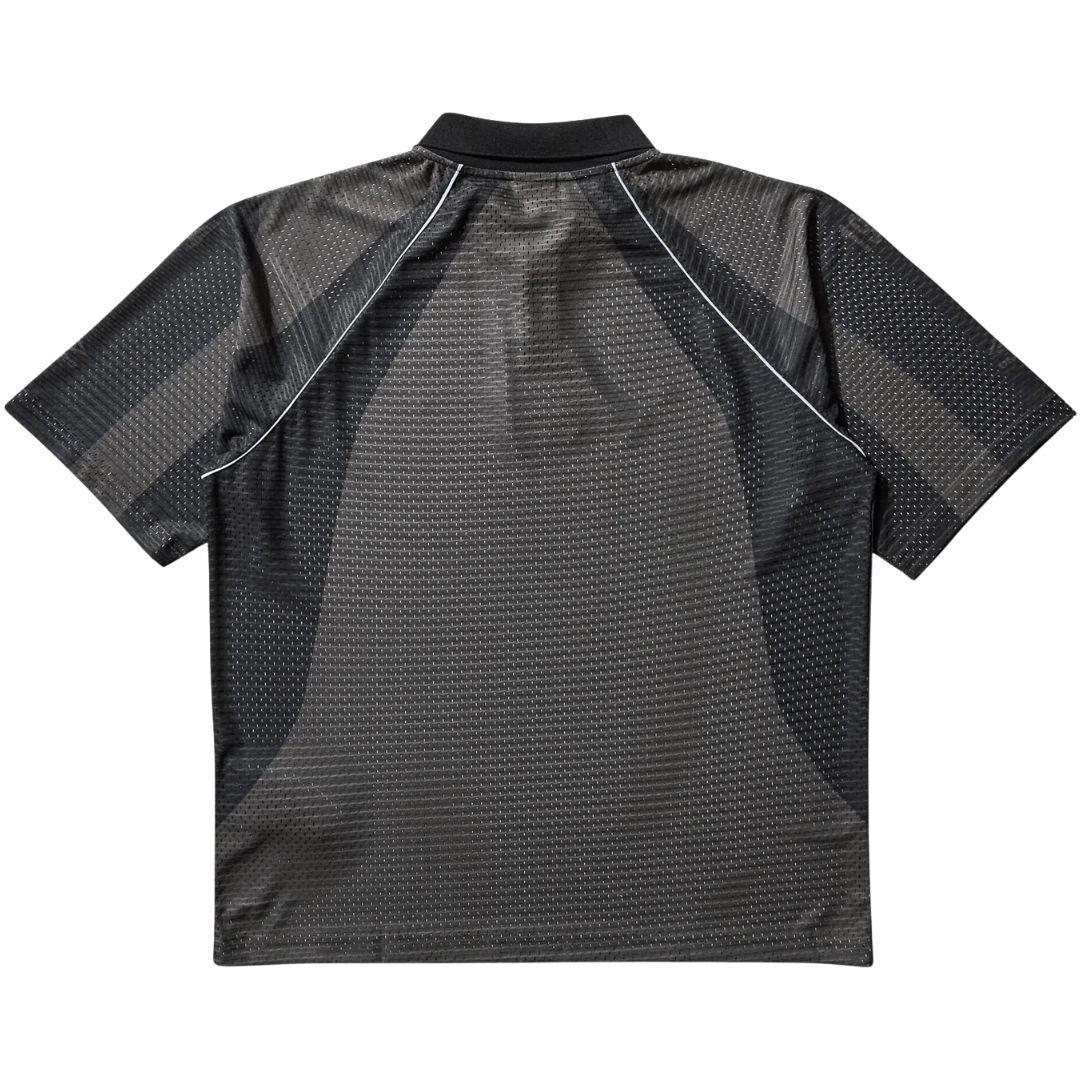 UMBRO 97/98 LAZY POLO T-SHIRT BROWN/BLACK