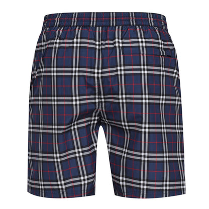 Burberry Navy Vintage Check Swimshorts