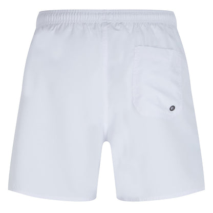Emporio Armani White Tape Swimshorts