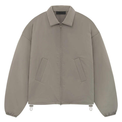 ESSENTIALS FOG NYLON SHELL BOMBER DUST (W)
