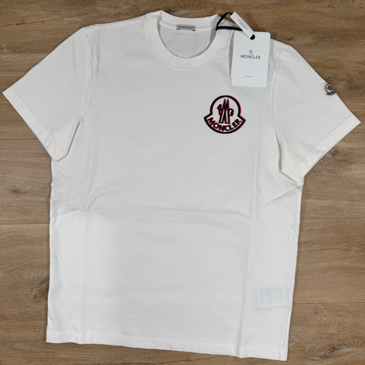 Moncler 3D Logo T-Shirt T-Shirt in White