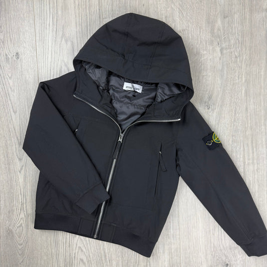 Stone Island Junior PrimaLoft Shell Jacket - Black