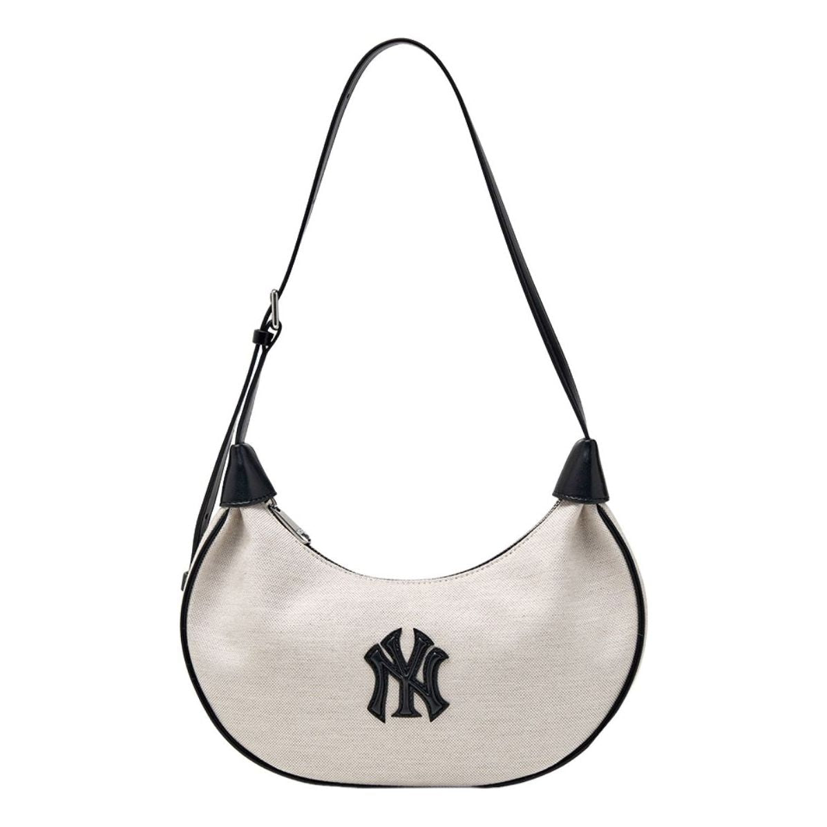 MLB Canvas Shoulder Bag New York Yankees 'White' 3ABQB016N-50IVS