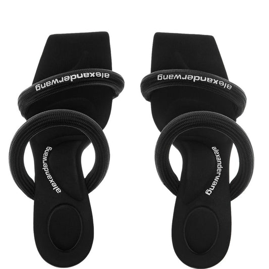 Alexander Wang Julie Logo Heels