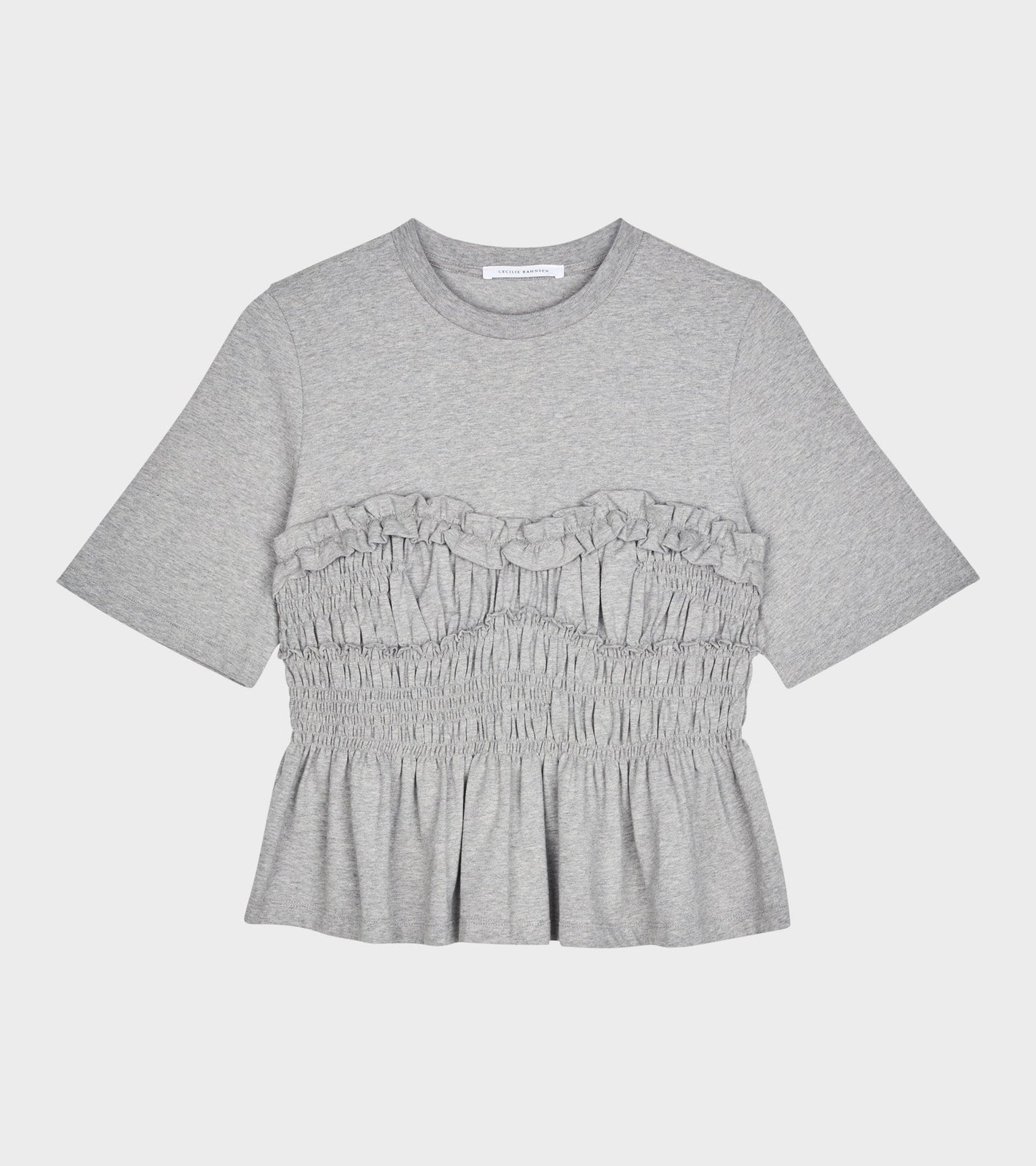 Vilde Jersey T-shirt Grey Melange