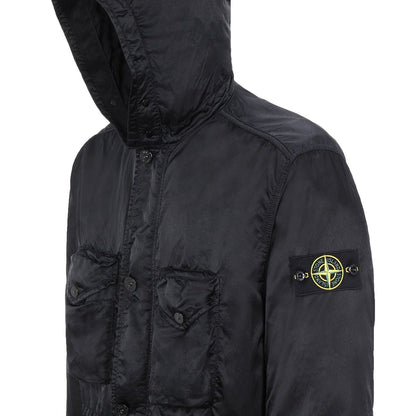 Stone Island Black Nylon Raso TC