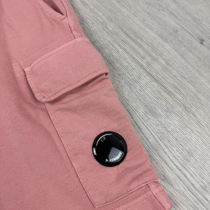 CP Company Jersey Shorts - Pale Mauve