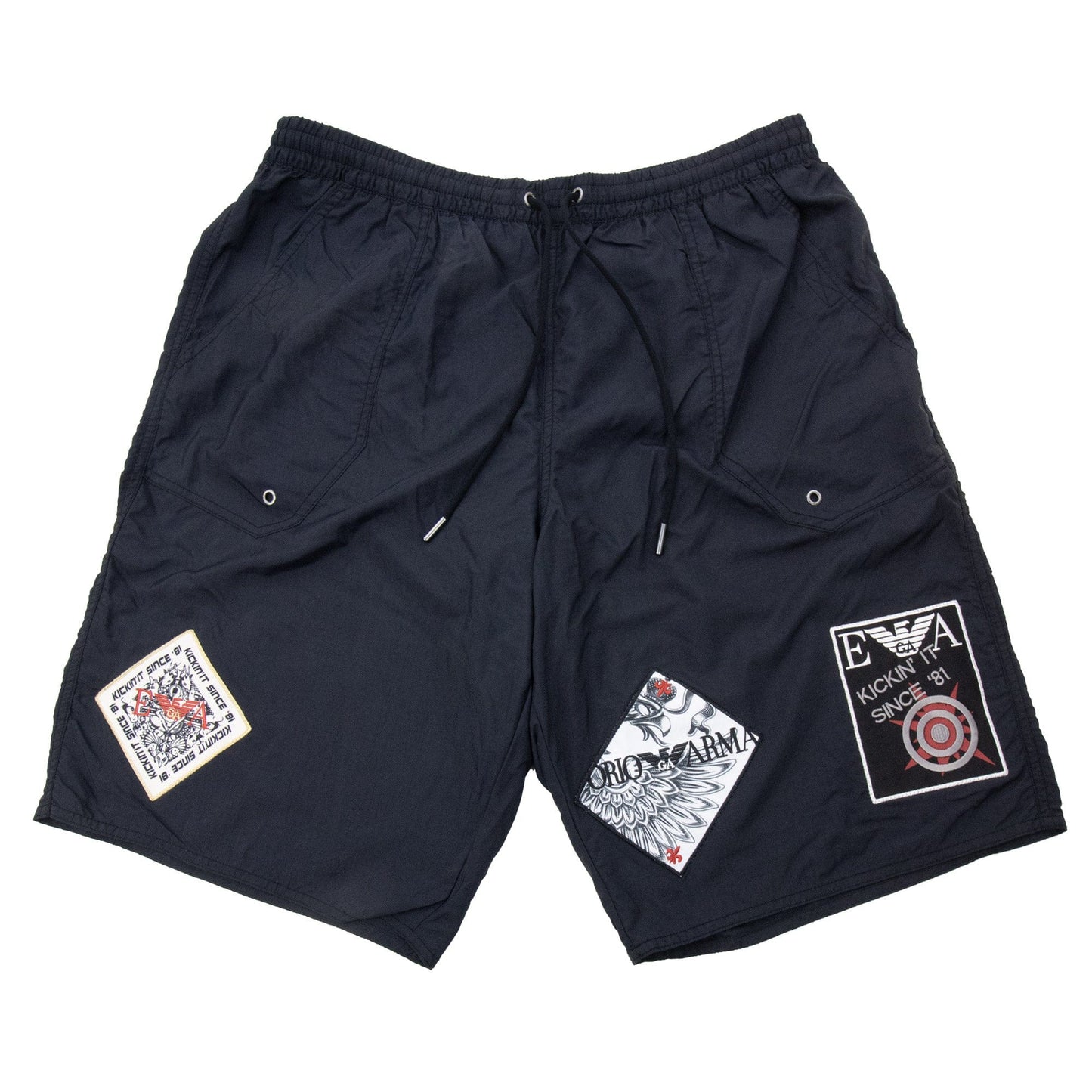 Emporio Armani Swimwear Shorts Black 56"