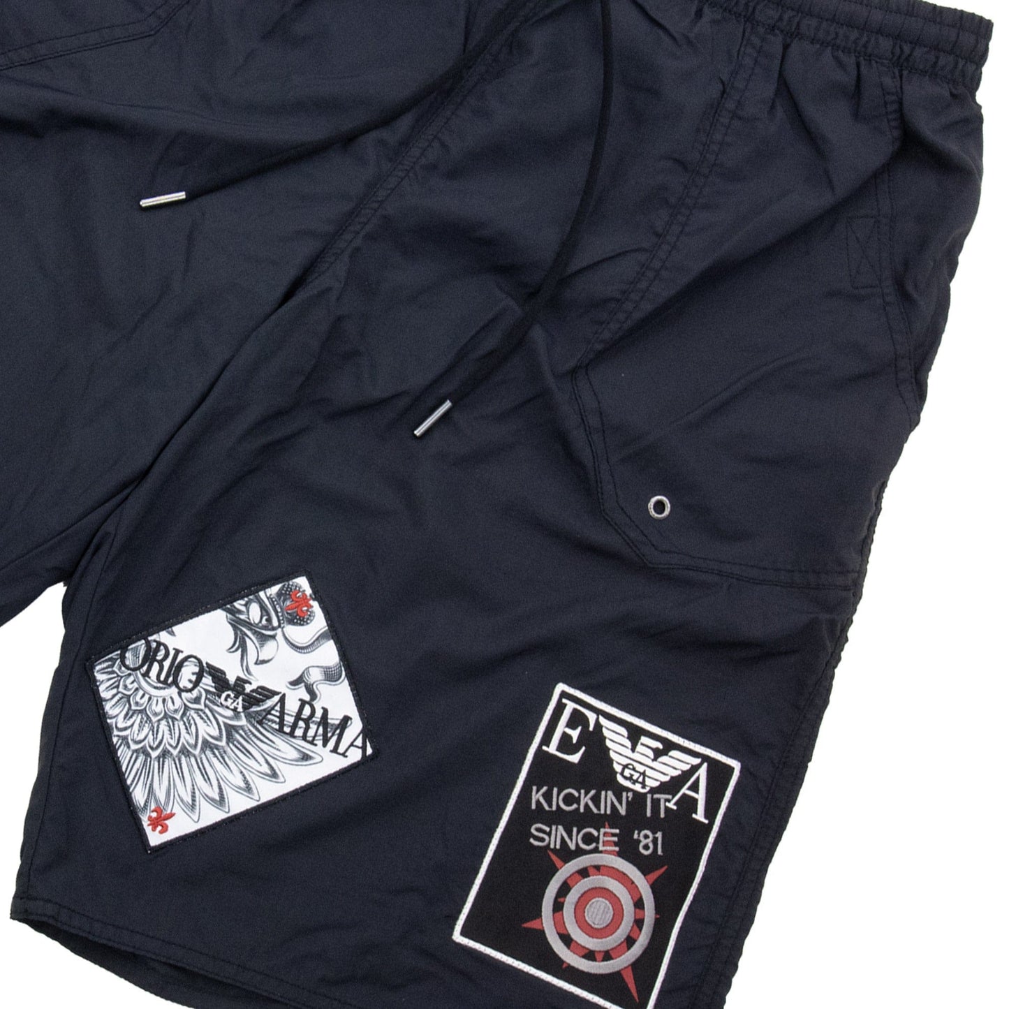 Emporio Armani Swimwear Shorts Black 56"
