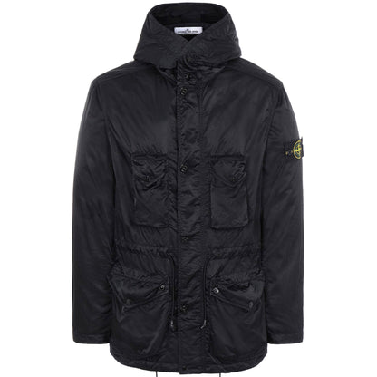 Stone Island Black Nylon Raso TC