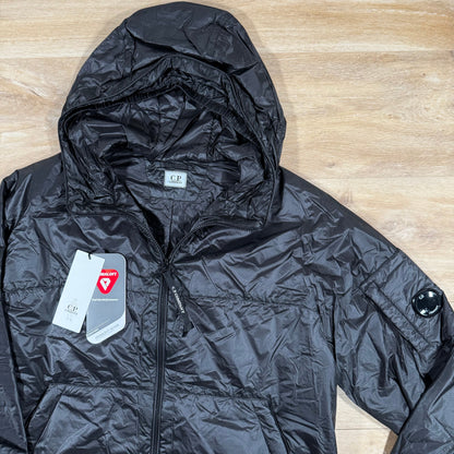 CP Company Nada Shell Lens Padded Jacket in Black