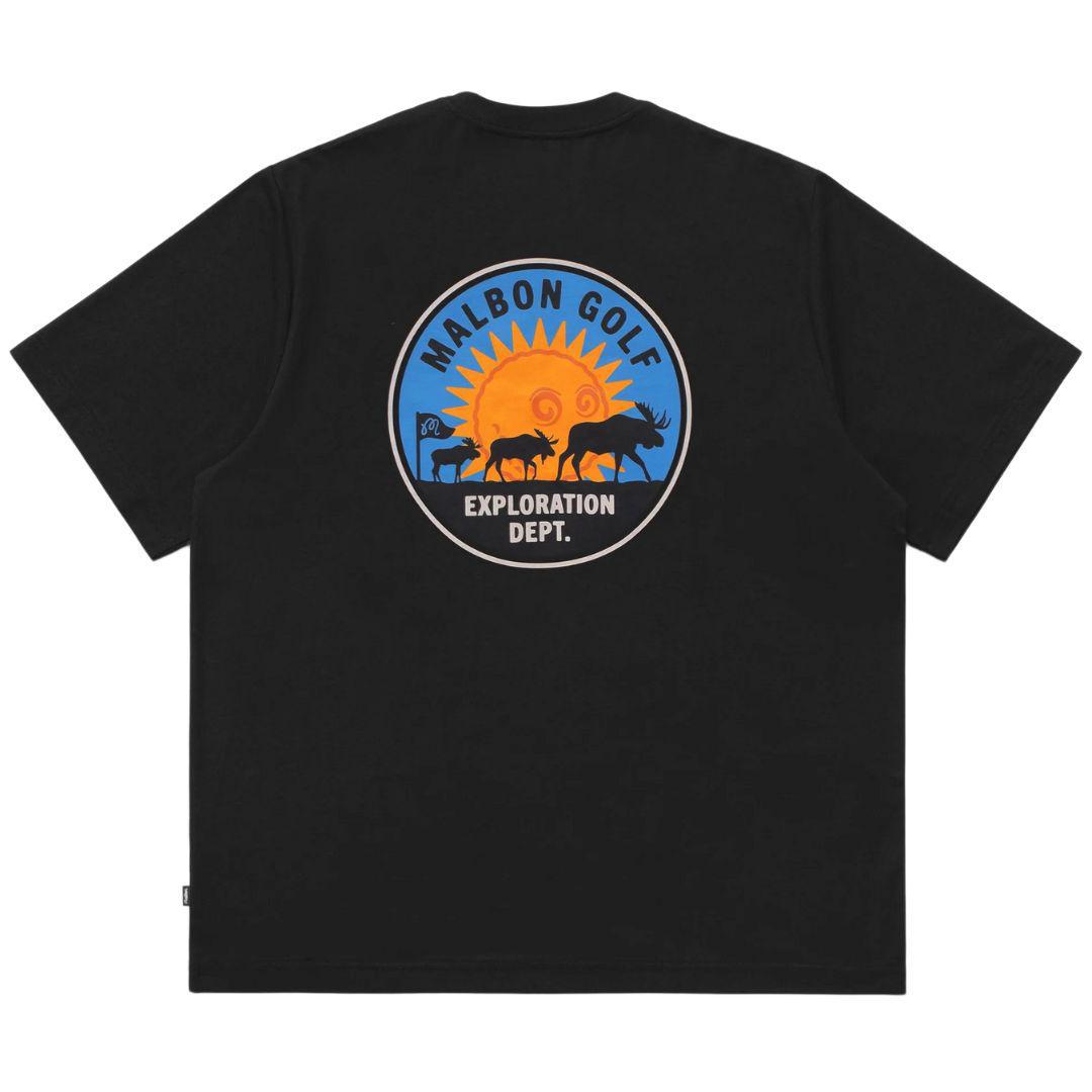 MALBON EXPLORATION DEPT SS TEE BLACK