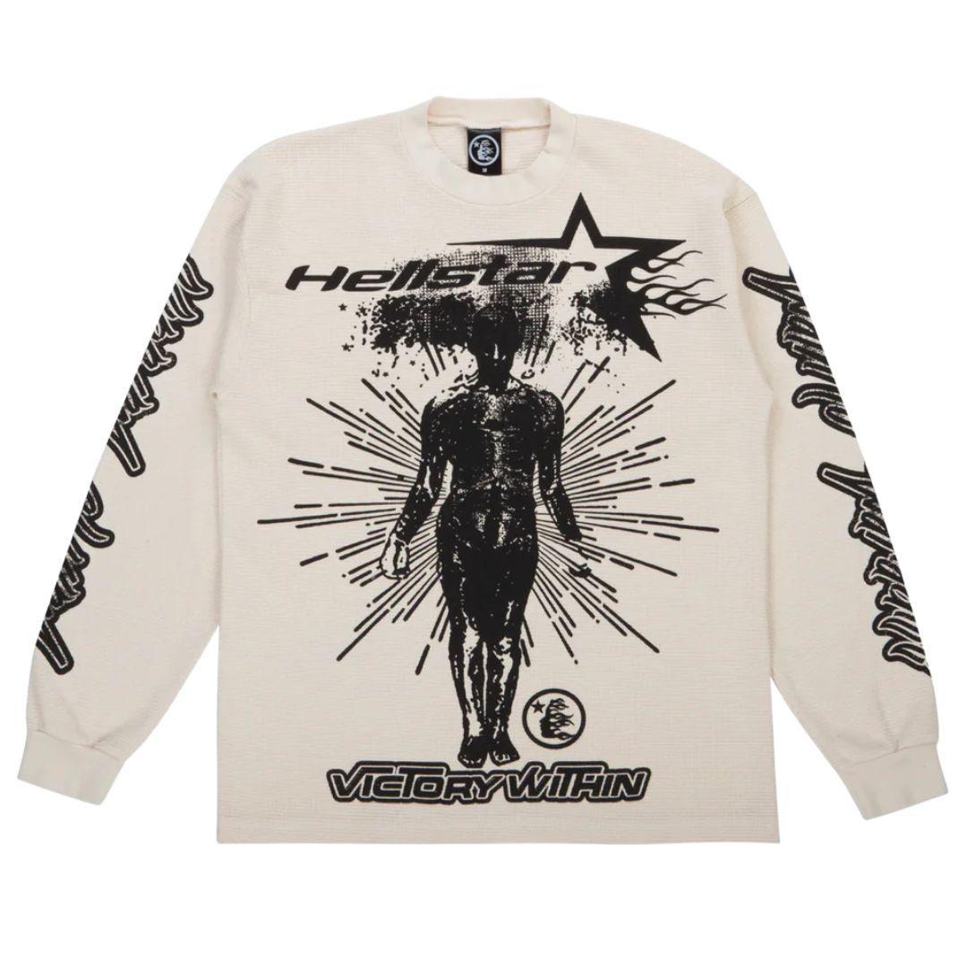 HELLSTAR VICTORY THERMAL LONGSLEEVE CREAM