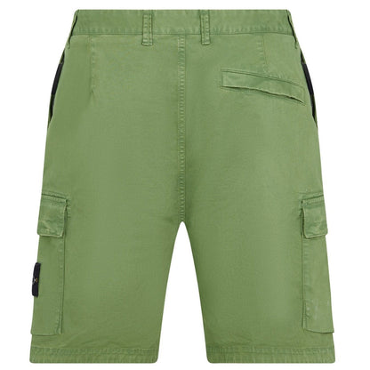 Stone Island Khaki Bermuda Cargo Shorts
