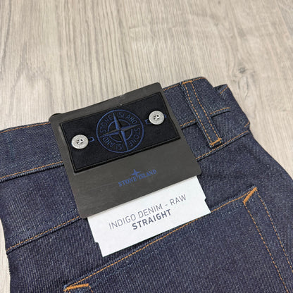 Stone Island Straight Denim Jeans - Indigo Raw