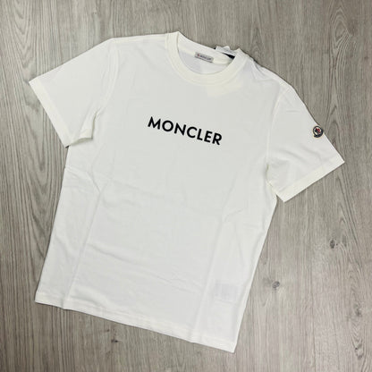 Moncler Printed T-Shirt - White