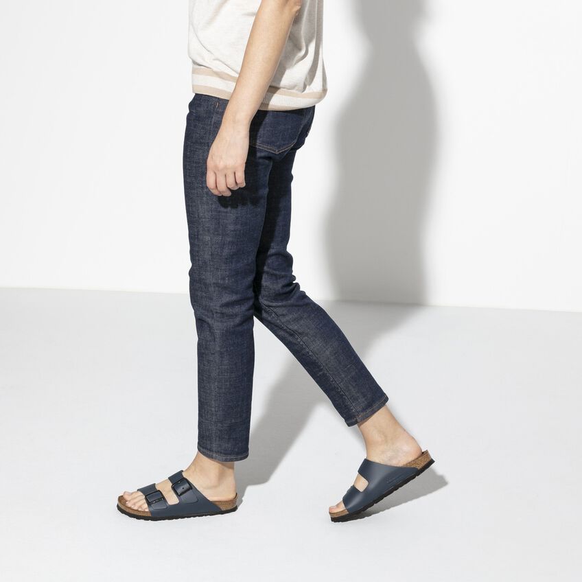 BIRKENSTOCK - ARIZONA 51153 - BLUE SMOOTH NARROW