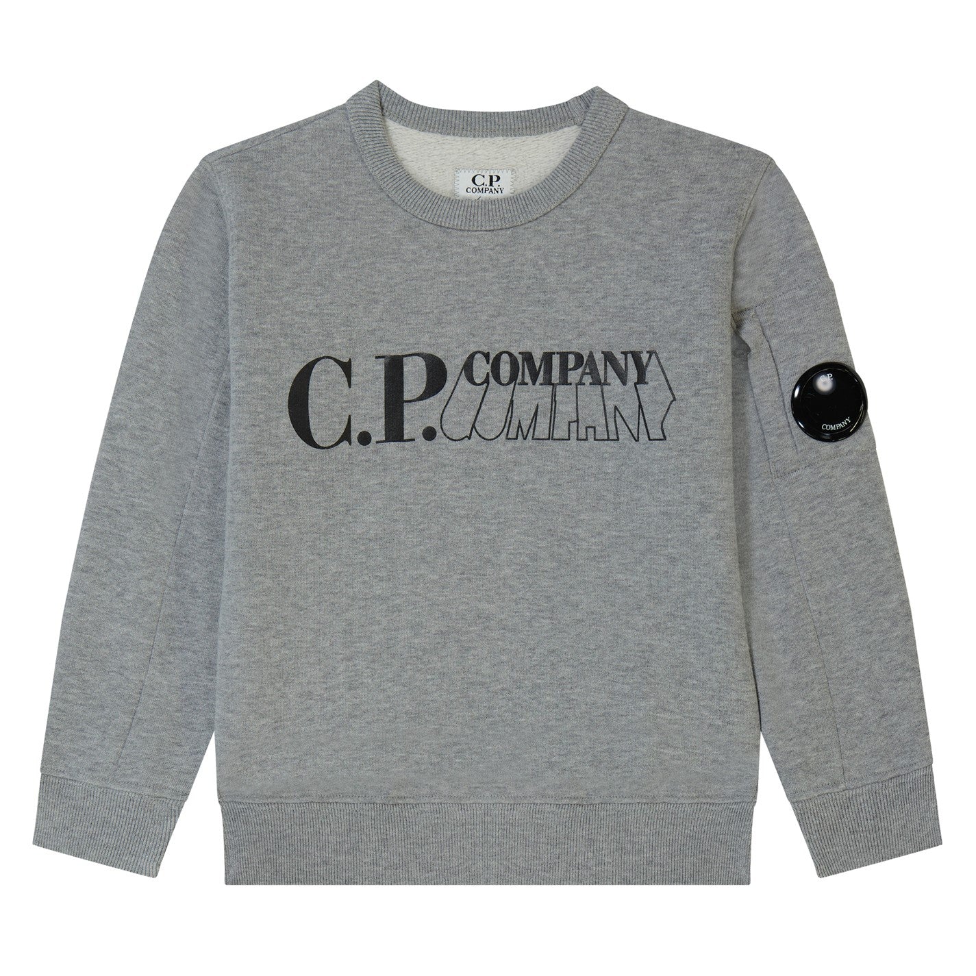 Kids CP Company Grey Lens Sweatshirt
