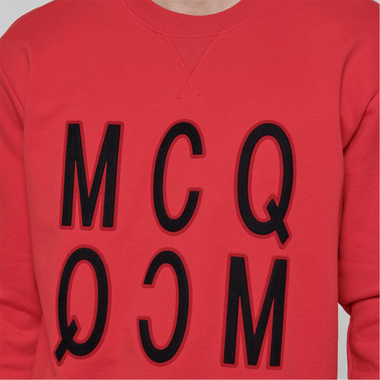 MCQ Alexander McQueen Velvet Logo Sweatshirt