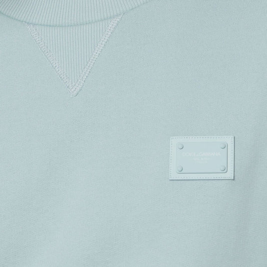 Dolce & Gabbana Blue Plaque Sweatshirt