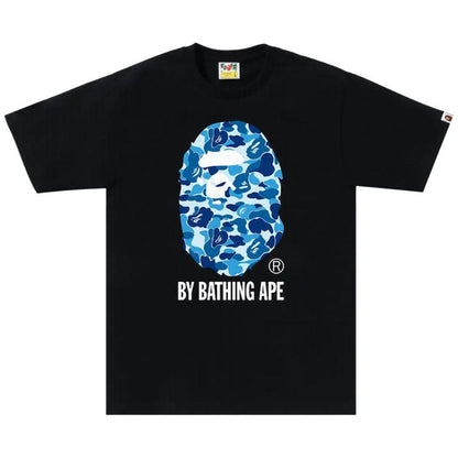 BAPE BIG APE HEAD CAMO T-SHIRT BLACK / BLUE