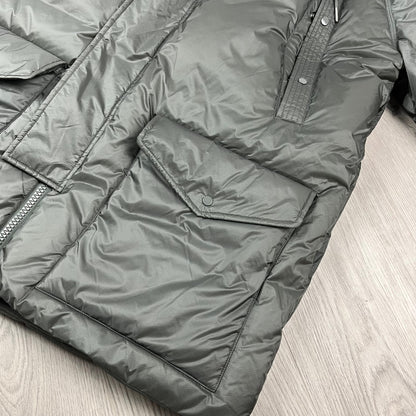 CP Company Down Goggle Jacket - Gunmetal