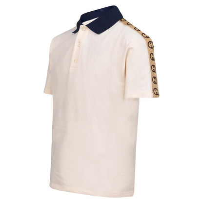 Kids Gucci Logo Tape Polo