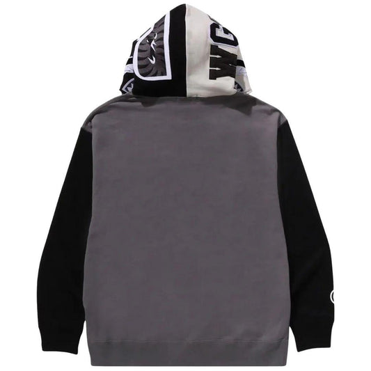 BAPE SHARK #1 FULL ZIP HOODIE BLACK/GREY