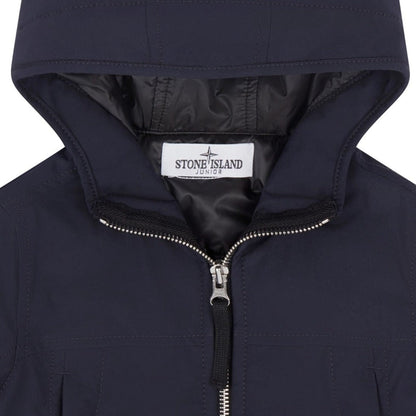 Stone Island Junior Navy Soft Shell Jacket