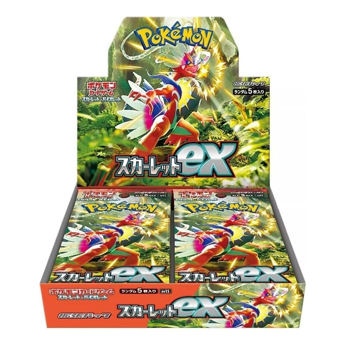 Pokemon Card JP Scarlet & Violet Expansion Pack Box 'Scarlet ex' PKMN-TCG-SV1S-106863