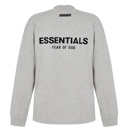 Fear of God Essentials Grey L/S T-Shirt