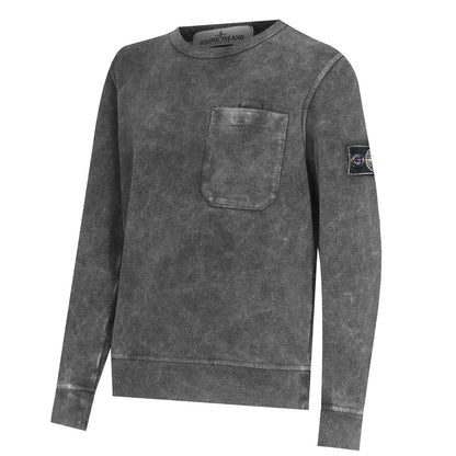 Stone Island Junior Dust Treatment Sweatshirt