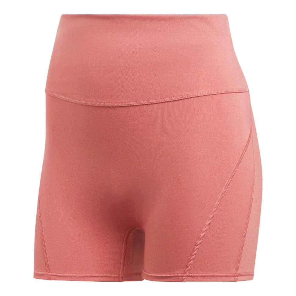 (WMNS) adidas Yoga Studio Luxe Fire Super-High-Waisted Short Leggings Asia Sizing 'Pink' HS8812