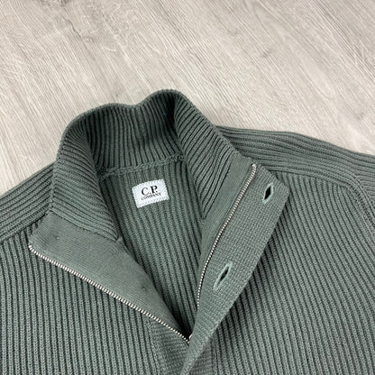CP Company Knit Fleece - Gunmetal