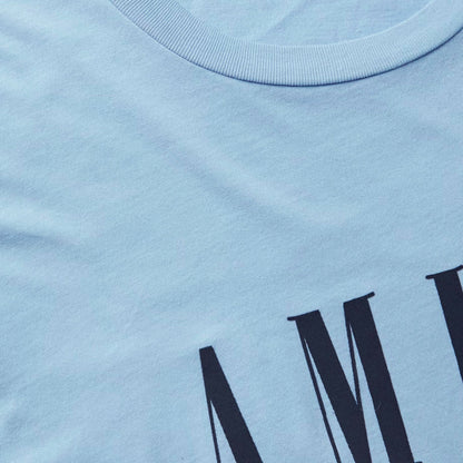 Amiri Blue Logo T-Shirt