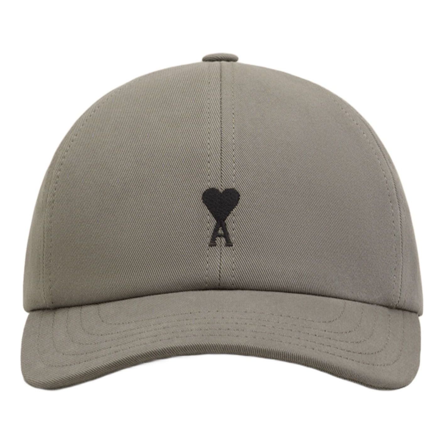 AMI PARIS SS26 AMi De Coeur Embroidery Cap 'Grey' UCP265-AW0041-0516