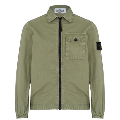 Stone Island Junior Khaki Overshirt