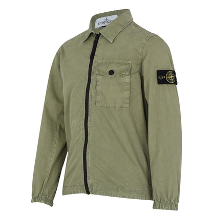 Stone Island Junior Khaki Overshirt