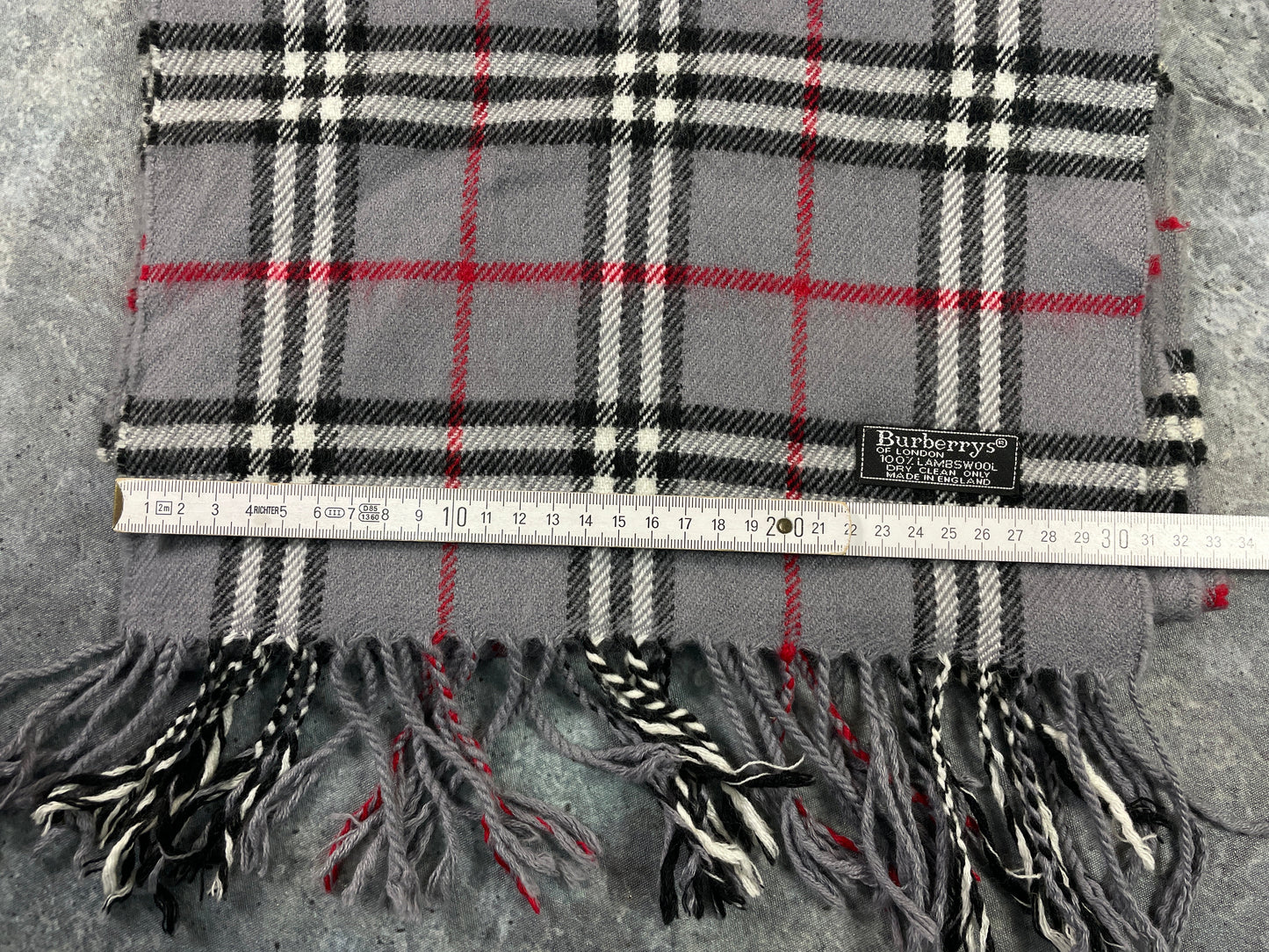 Burberry Scarf Grey