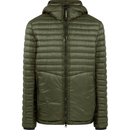 CP Company Green Goggle Down Jacket