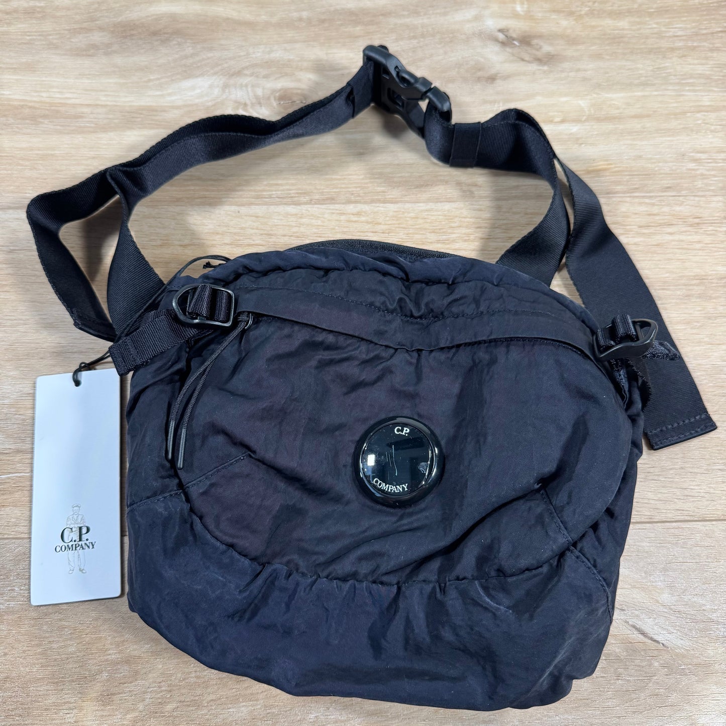 C.P. Company Nylon B Crossbody Bag in Navy
