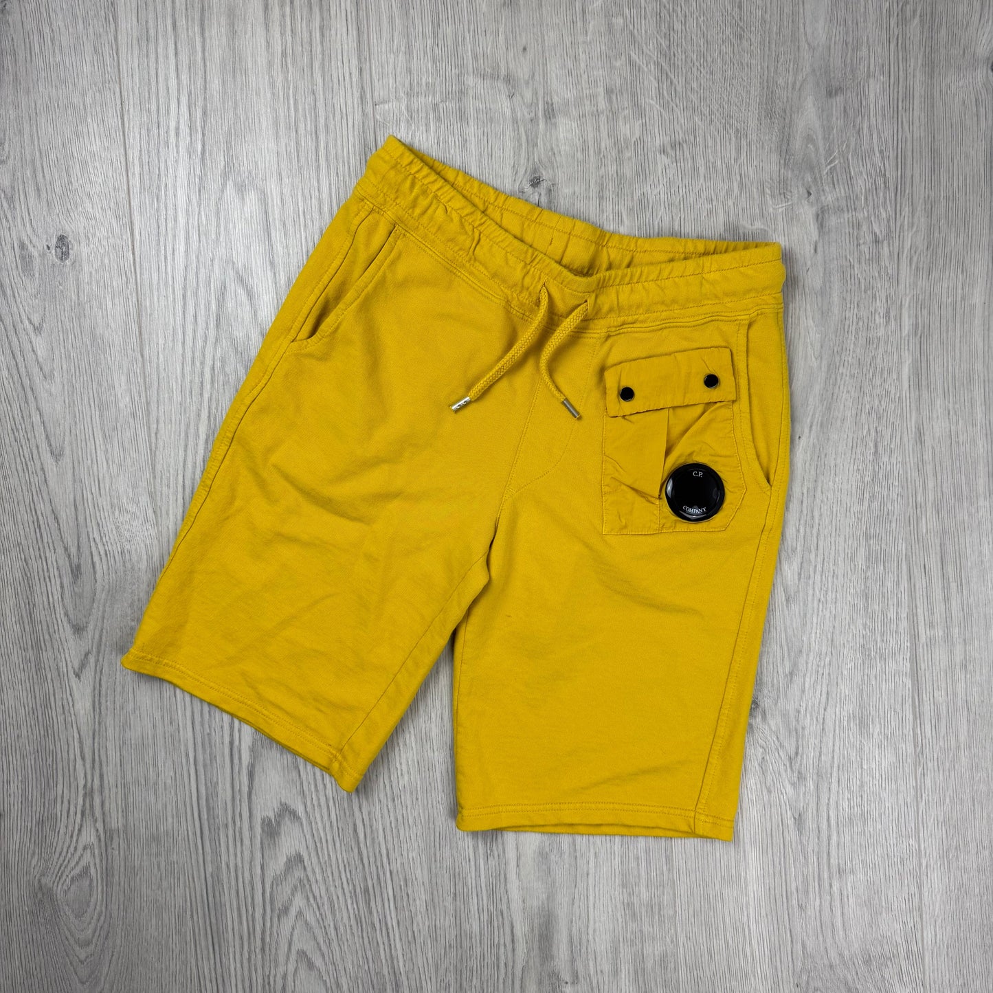 CP Company Junior Jersey Shorts - Golden Palm