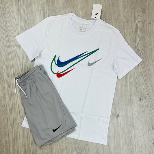 Nike Swoosh Set - White/Grey