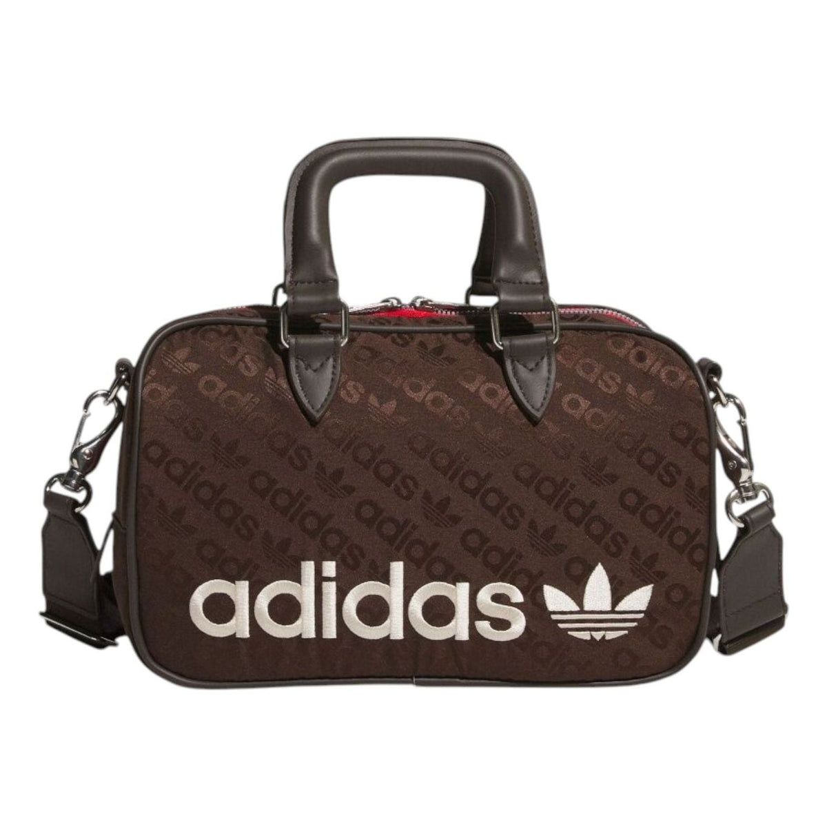 adidas Handbag 'Dark Brown Better Scarlet' JM9979
