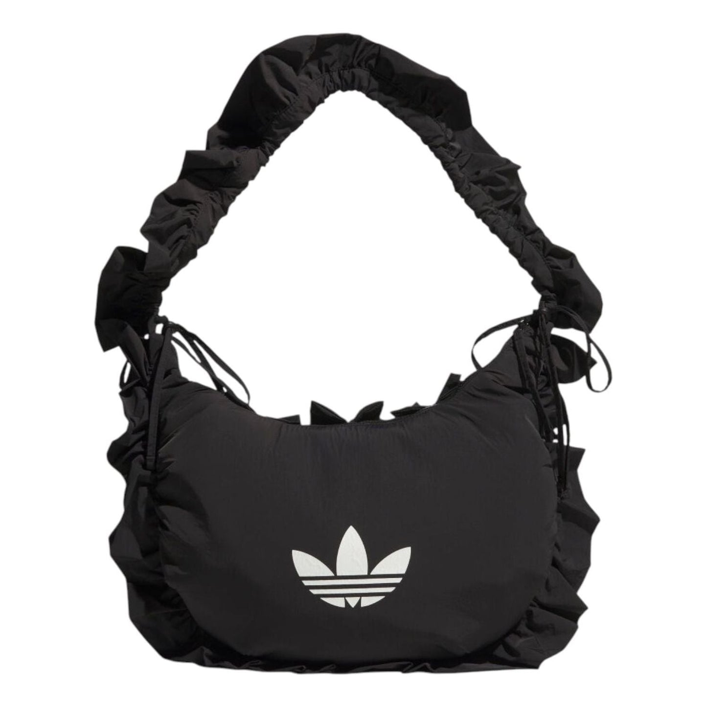 adidas Ruffle Shoulder Bag 'Black' IA8915