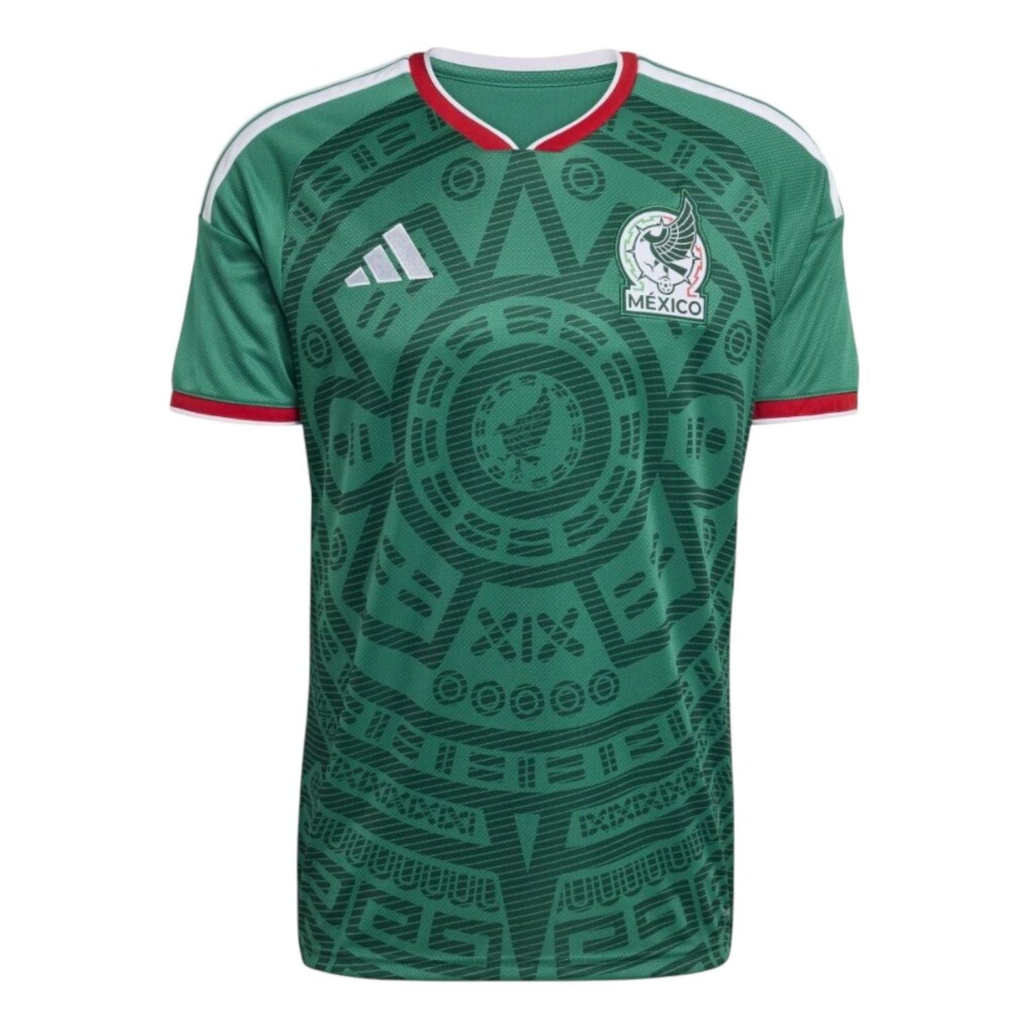 adidas Mexico 26 Home Jersey Asia Sizing 'Bold Green' JL8580